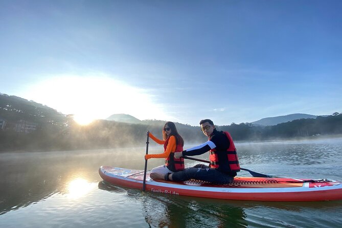 Combo Activity Trekking, Sup Paddling, Camping and Canyoning - Trekking through Da Lat’s pine and tropical forest
