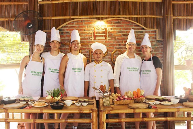 Cooking Class Hoi An:Local Market, Basket Boat, Fishing & Cooking - Cooking four courses in a family kitchen