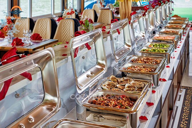 Cozy Bay Halong 5-Star Day Cruise, Buffet, Cave, Kayak, Swimming - Ti Top Island adds a beach and a steep viewpoint