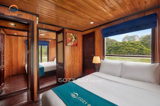 CozyBay Cruise-The Best Small Group 2D/1N inHalong-All inclusive - Day two: sunrise, pearl farming, and kayaking