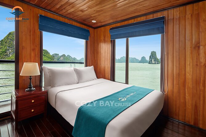 CozyBay Cruise-The Best Small Group 2D/1N inHalong-All inclusive - Returning to Hanoi by expressway