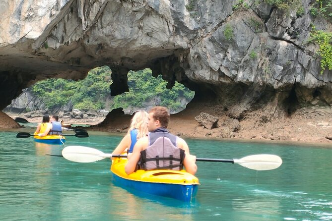 Cruising- Kayaking- Cycling- Trekking 3D/2N from Cat Ba in less tourist areas. - Afternoon kayaking and the second night on the bay