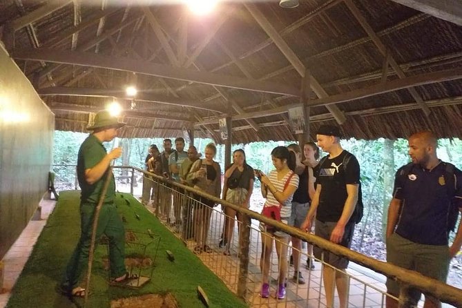 Cu Chi Ben Duoc Tunnels: Authentic & Less Touristy (Max 10) - What happens at Ben Duoc