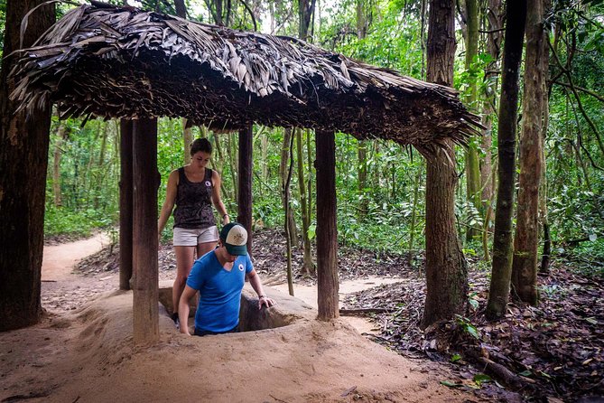 Cu Chi Tunnels and Mekong Delta 1 Day Tour With Small Group - Inside the Cu Chi Tunnels