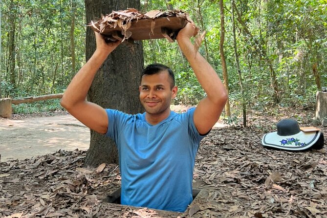 Cu Chi Tunnels tour In The Morning by DGT - The Road to Ben Dinh