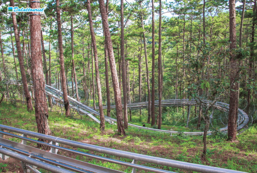 Da Lat: Datanla New Alpine Coaster Experience Entry Ticket - The 20-meter waterfall in Prenn Pass