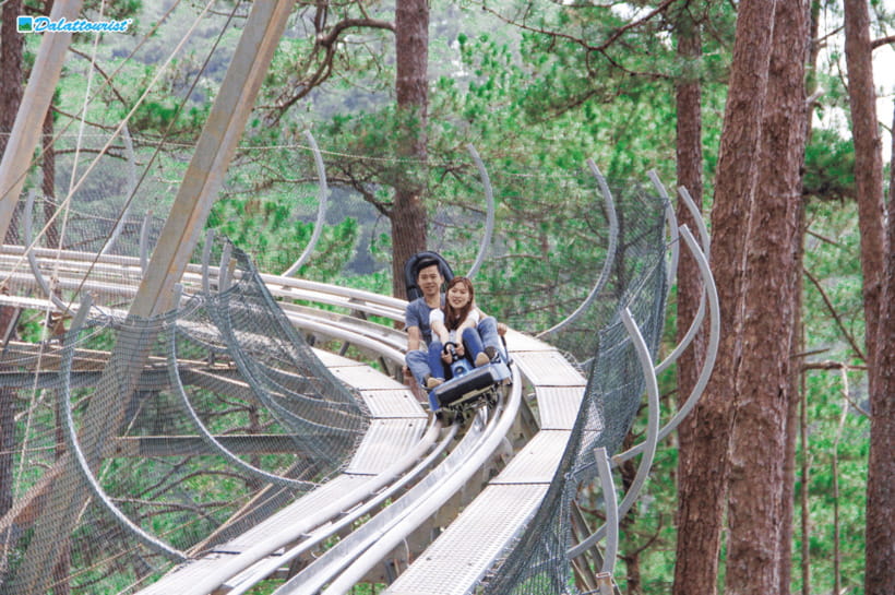 Da Lat: Datanla New Alpine Coaster Experience Entry Ticket - Reaching Datanla from central Da Lat