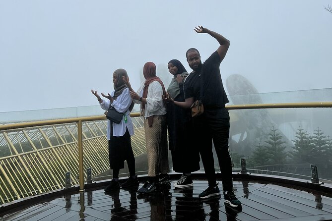 DA NANG Ba Na Hills, Golden Bridge & Cable Cars PRIVATE TOUR - Riding the cable car up Ba Na Hills