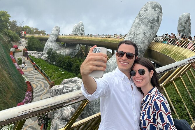 DA NANG Ba Na Hills, Golden Bridge & Cable Cars PRIVATE TOUR - Dragon Bridge and Love Bridge in Da Nang