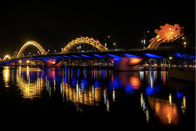 Da Nang By Night: Seafood dinner, night market and cruise trip - Seeing Da Nang by motorbike after dark
