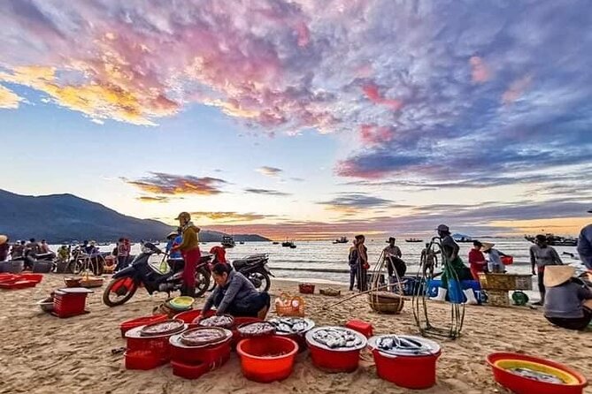 Da Nang Fully Local Experience with Friendly Females Riders - Dragon Bridge and Da Nang’s riverfront