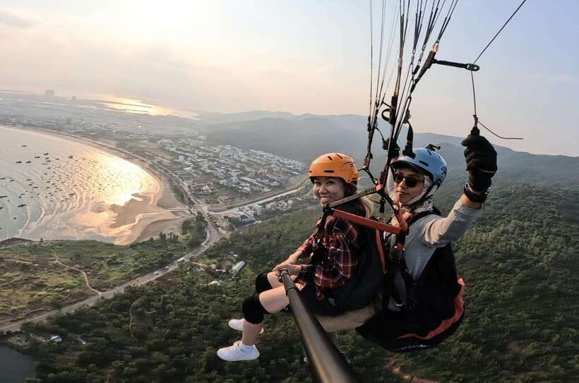 Da Nang Private paragliding experience on Monkey Mountain - The Monkey Mountain launch