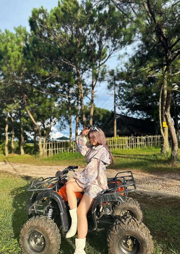 Dalat: 1- or 2-Hour Sightseeing ATV Adventure - Buffalo, cows, and the chance of wild horses