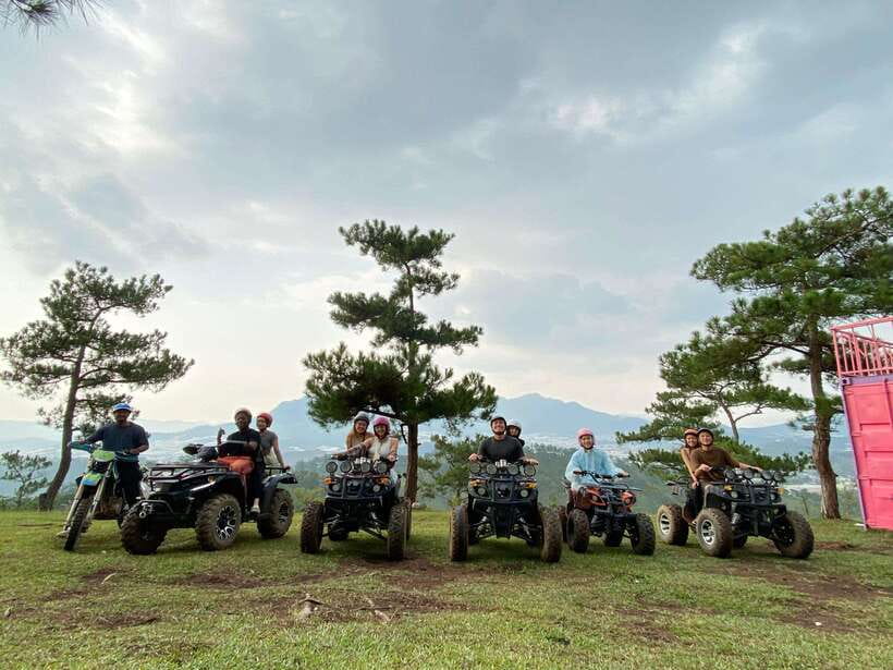 Dalat: 1- or 2-Hour Sightseeing ATV Adventure - The best views come higher up
