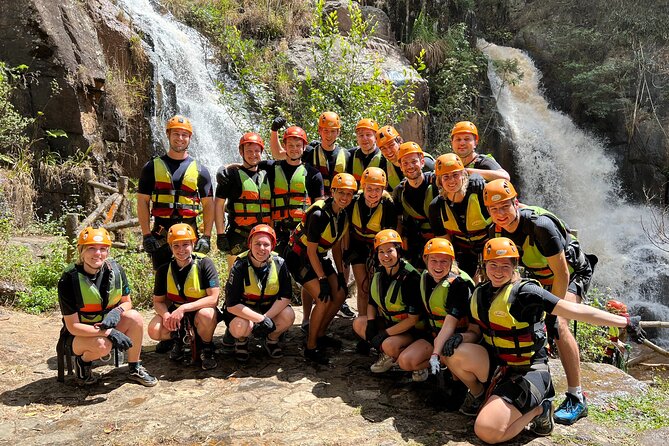 DaLat Canyoning & Experience 1500m Zipline - The day begins at Datanla Waterfall