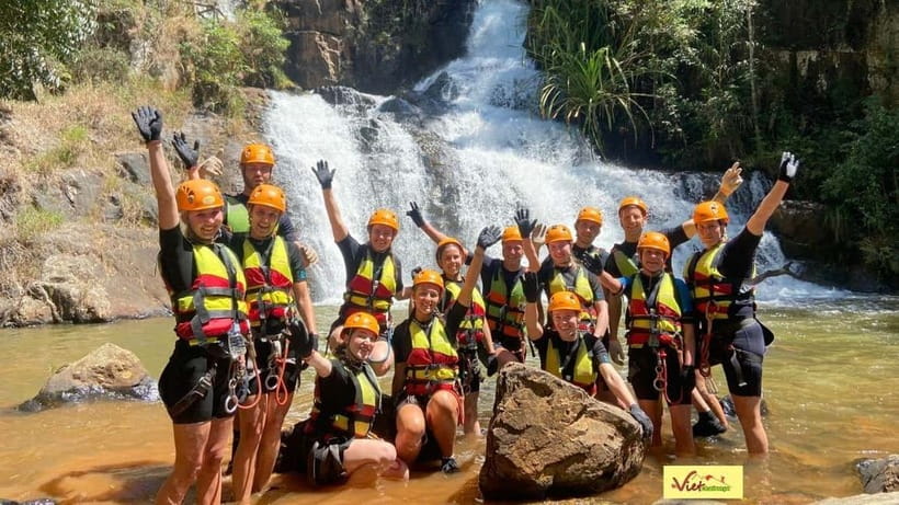 Dalat: Canyoning Extreme Adventure Vietnam - From Dalat hotel pickup to the canyon base camp
