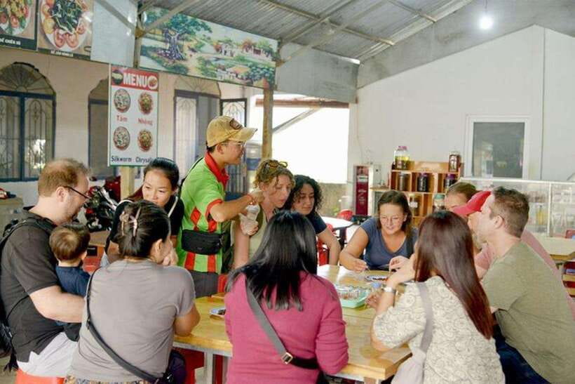 Dalat Countryside & Pongour Waterfall Tours (Small Group) - Cuong Hoan Silk and the old cocoon method