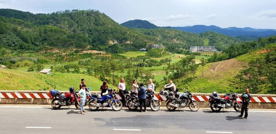 Dalat Easy Rider Motorbike Loop Day Tour - Elephant Waterfalls and Linh An Pagoda
