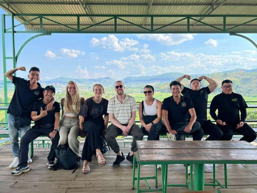 Dalat: MOTORBIKE TOUR TO PONGOUR FALLS- SILK- COFFEE FARM - Motorbike freedom versus car comfort