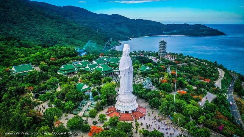 DaNang/HA: Lady Buddha, Marble Mountains, Am Phu Cave Tour - Marble Mountains and the stone village