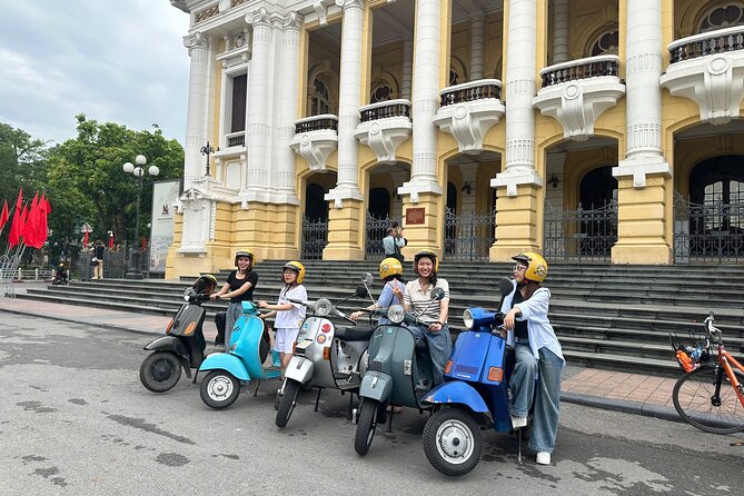 Discovery Inside Ha Noi City Tour By Vespa - Starting at the Hanoi Opera House