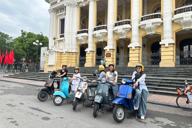 Discovery Inside Ha Noi City Tour By Vespa - The Ho Chi Minh Mausoleum area