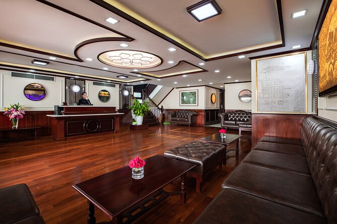 Dora Cruise - Luxury 5 Star Cruise in Halong Bay & Lan Ha Bay (2D1N) - Lan Ha Bay, Gia Luan Harbor, and the evening program