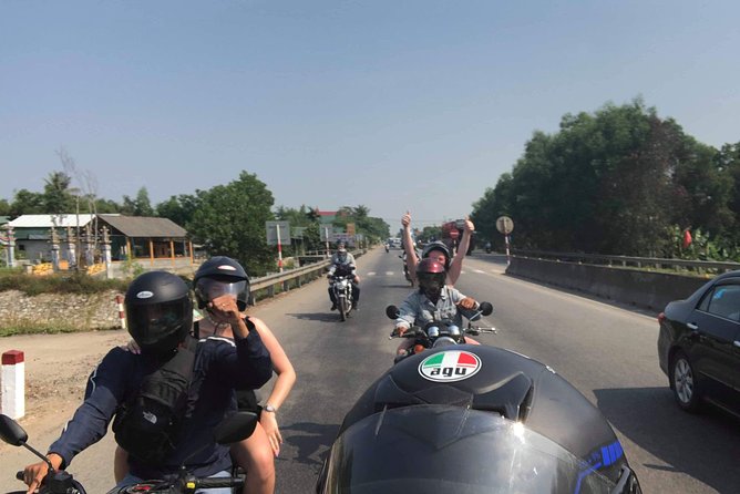 Easy Rider From Hue Da Nang Hoi An Via Hai Van Pass With Mister T - Suoi Mo Waterfall, the day’s refreshing break