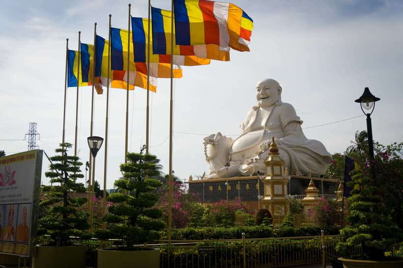 Essential Mekong Delta: Highlight Tour from Ho Chi Minh City - Vinh Trang Pagoda gives the day a strong start