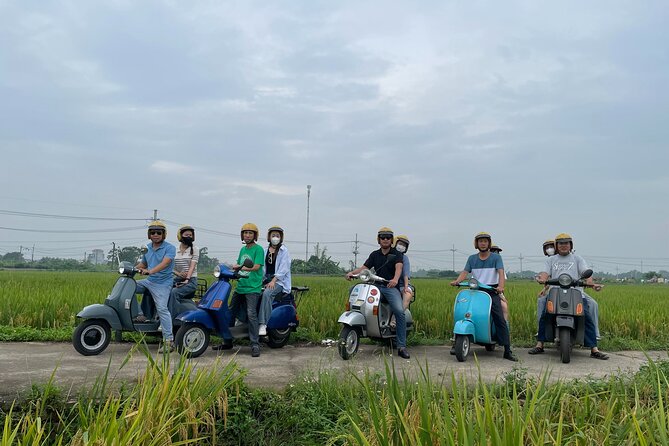 Exploring Vespa Tour Through Little Red River Delta - Two Hours at Co Loa Citadel