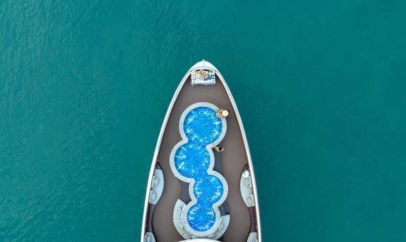 From Ha Long: Luxury Symphony Day Cruise with 2 Jacuzzi Pool - Luon Cave, 13:45 to 14:30