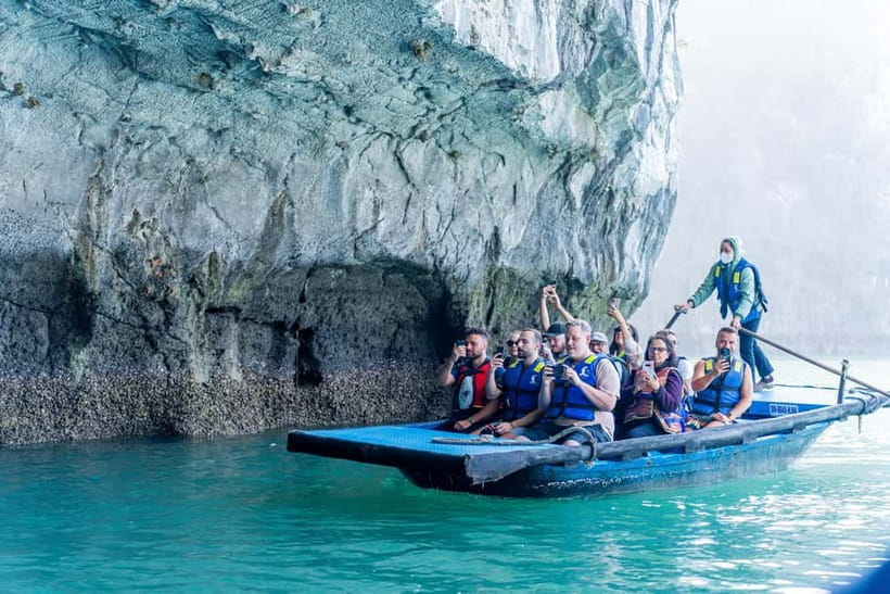 From Ha Long: Luxury Symphony Day Cruise with 2 Jacuzzi Pool - Titov Island from 14:45 to 15:45