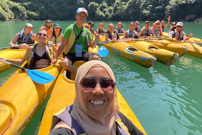 From Ha Noi/Cat Ba: Full-Day Cruise to Lan Ha bay - Ha Long Bay - Swimming in a calm lagoon before lunch
