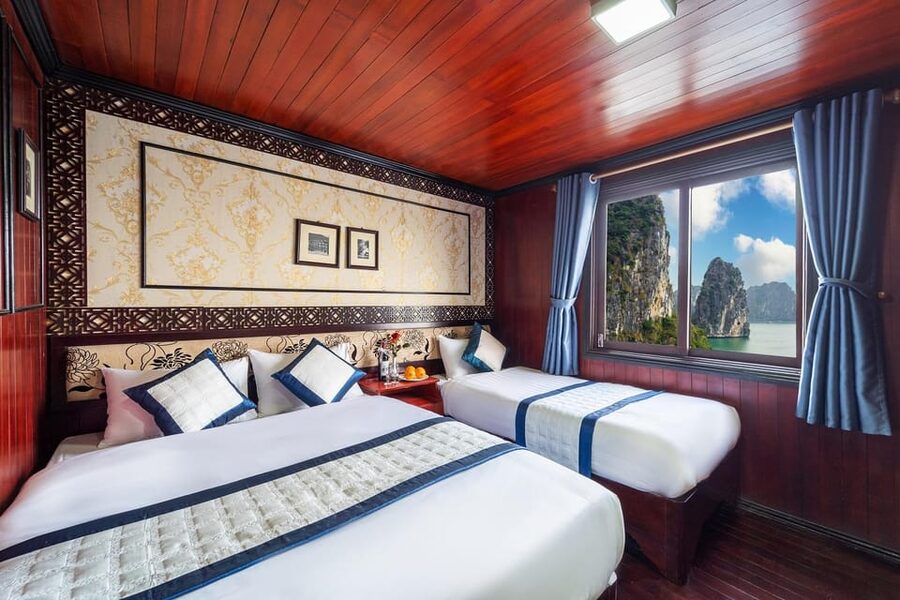 From Hanoi: 2-Day Ha Long Bay Boat Tour - Sunset, spring rolls, and dinner on the water