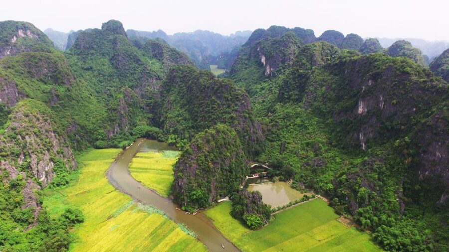 From Hanoi: 2-Day Ninh Binh Tour with Accommodation & Meals - Tam Coc or Trang An by sampan