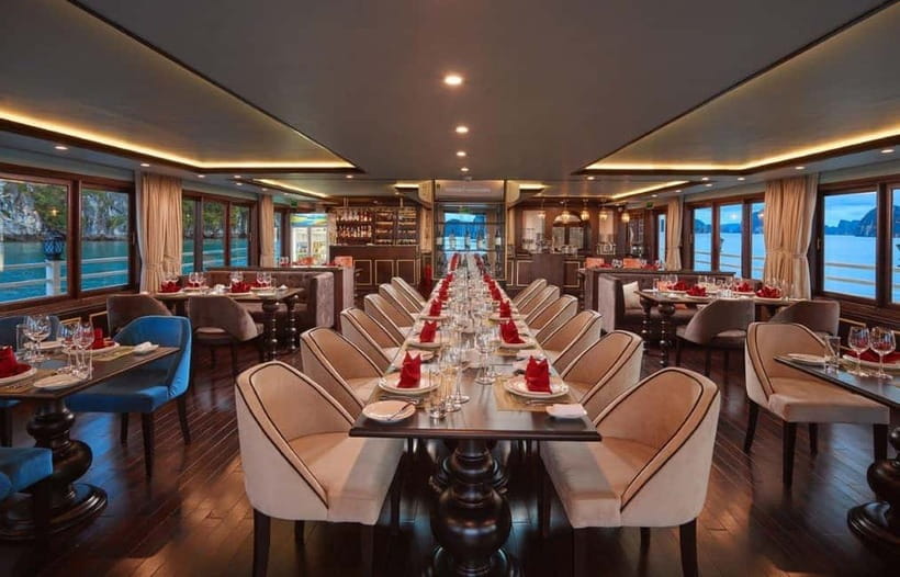 From Hanoi: 3 Day Halong Bay 5 Star Cruise - Ninh Binh Tour - Caves, Titov Island, and the afternoon schedule