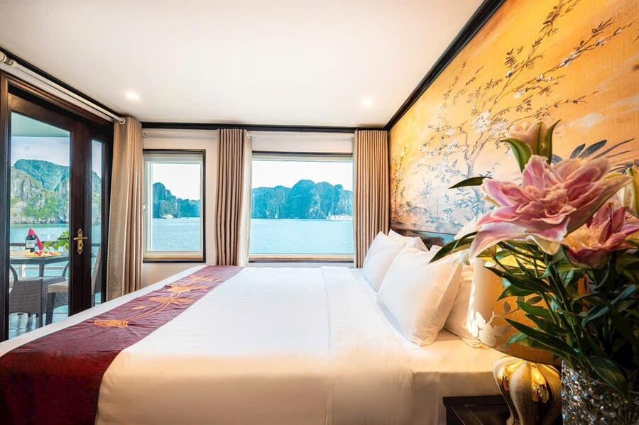 From Hanoi : 4-day Ninh Binh-Halong Bay Cruise with Balcony - Transport, food, and what the package covers
