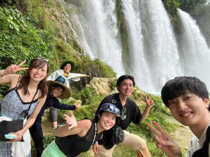 From Hanoi: Ban Gioc Waterfall - Local Villages 2nights/1day - Truc Lam Pagoda and the view over the falls