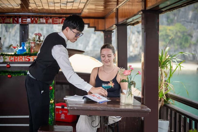 From Hanoi/Cat Ba: Lan Ha Bay Full-Day Boat Trip - Vietnamese lunch around Ong Cam Islet