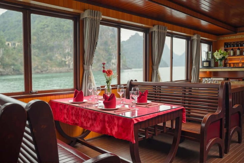 From Hanoi/Cat Ba: Lan Ha Bay Full-Day Boat Trip - Sunset cooking class on the ride home