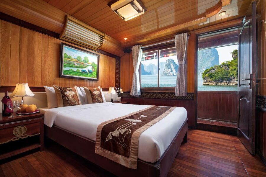 From Hanoi: Ha Long - Bai Tu Long Bay 2-Day 1-Night Cruise - Cabins, service, and what small-boat cruising feels like