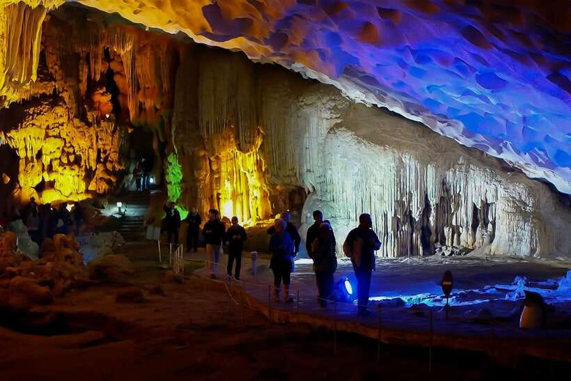 From Hanoi: Ha Long Bay Save-Cost Tours - Big & Small Groups - Sung Sot Cave and its stone formations