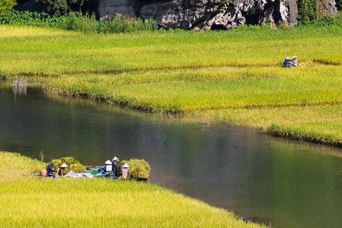 From Hanoi: Hoa Lu - Tam Coc boating - Cycling & Mua Cave visit - A short bicycle ride through village country