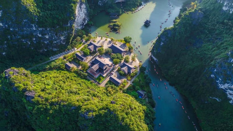 From Hanoi: Ninh Binh Trip with Cycling & Buffet Lunch - Key points at a glance