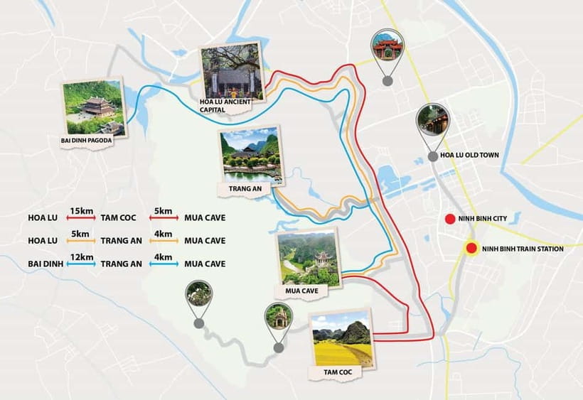 From Hanoi: Ninh Binh Trip with Cycling & Buffet Lunch - How the two tour options compare