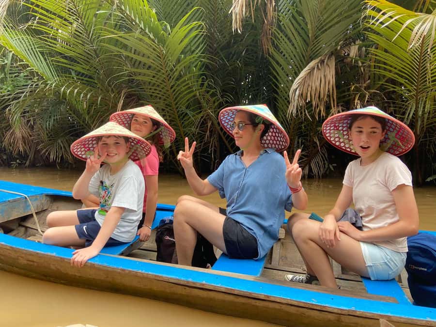 From HCM: Mekong Delta & Cai Rang Floating Market 2-Day Tour - Day one: Vinh Trang Pagoda and the Mekong River