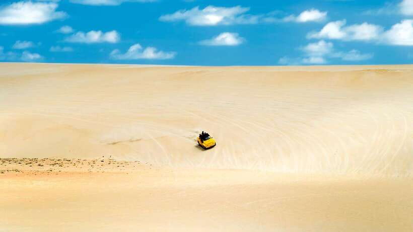 From HCM: Mui Ne Day Trip with Fairy Stream and Sand Dunes - Seafood lunch with a beach view