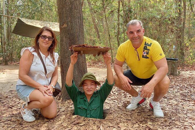 From Ho Chi Minh: Cu Chi Tunnels Half-Day History Tour with Guide - Command centers, bunkers, and the smoke-free stove