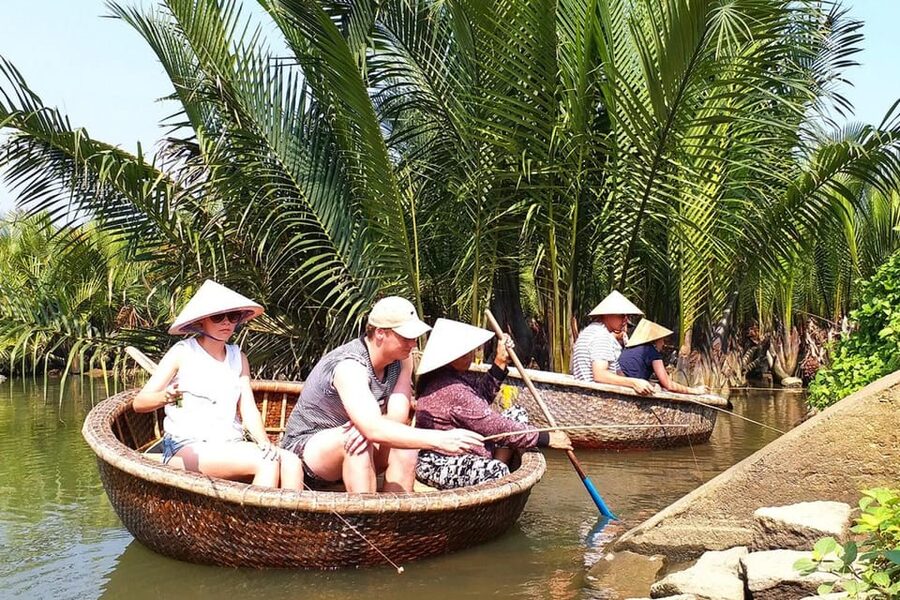 From Hoi An: Bay Mau Coconut Forest Bamboo Basket Boat Ride - What this Hoi An basket boat ride is really like