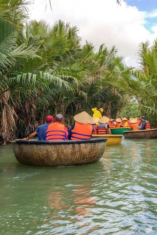 From Hoi An: Bay Mau Coconut Forest Bamboo Basket Boat Ride - Birds, crabs, and the quieter side of the ride